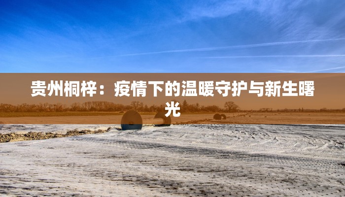 贵州桐梓:疫情下的温暖守护与新生曙光 贵州桐梓:疫情下的温暖守护与新生曙光