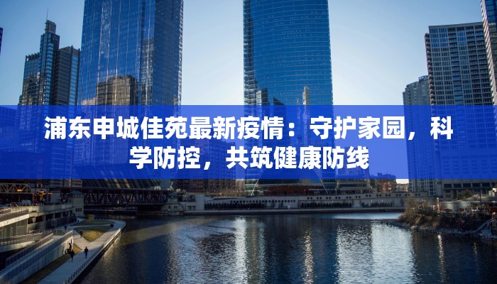 浦东申城佳苑最新疫情：守护家园，科学防控，共筑健康防线